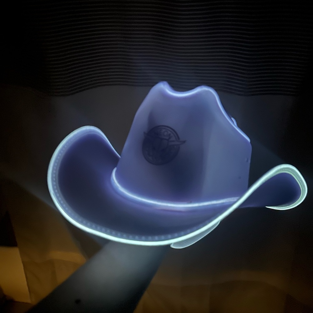 NEON COWBOY Glowing Cowgirl Hat